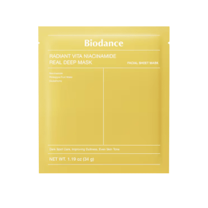 Biodance – Radiant Vita Niacinamide Real Deep Mask